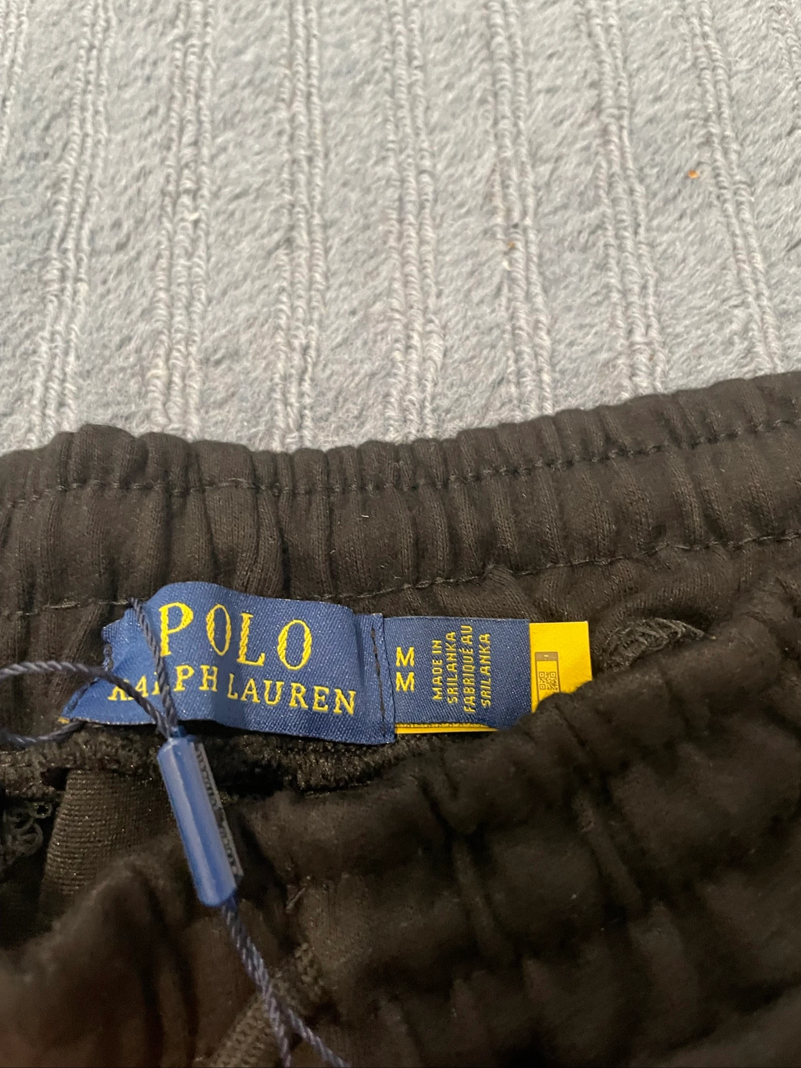 Calça Ralph Lauren Preta com Logotipo Vermelho Original – Tamanho [M] – photo 5